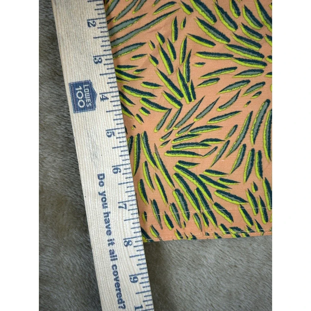 Prana Rock Shock Boardshort Aura Glow Fronds Orange Green‎ Mens 30 1969331 NEW